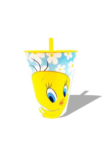 Calke Glass with Straw 400 ml