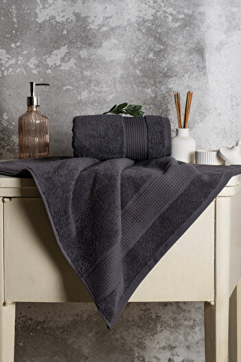 EIFIN 100% Pure Cotton - Extra Soft 1 Piece Hand and Large Bath Towel (50x90cm and 70x140cm)