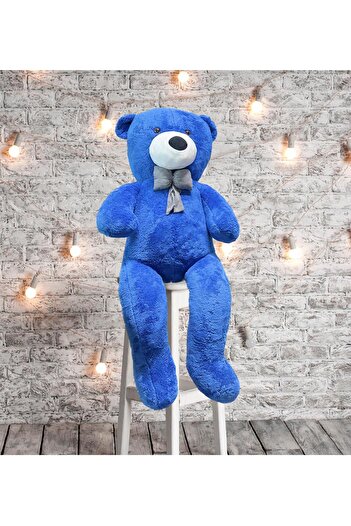Solemia % 100 Yerli - Papyonlu Sevimli Büyük Peluş Ayıcık, 130 Cm
