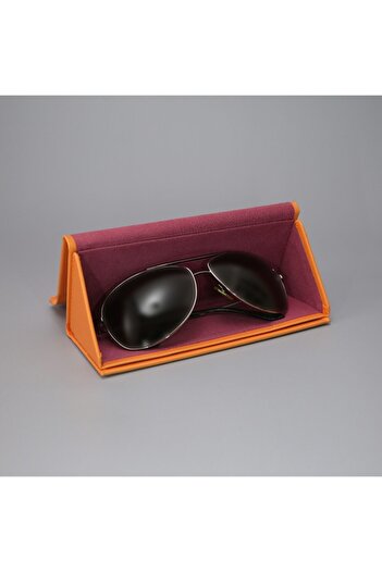 SMYRNA VEGAN Acar Mina Orange Glasses Case Glasses Case