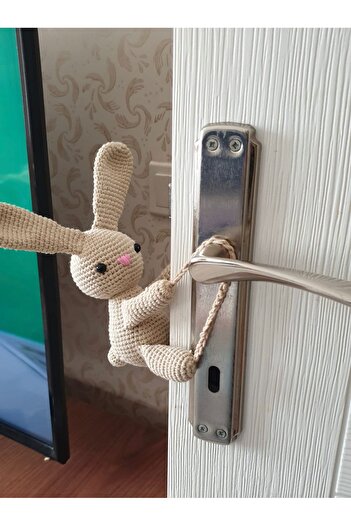 afralya home Baby and Child Safety Protection Lock Door Lock Lock with Cute Animal Figure Door Stopper (20CM)