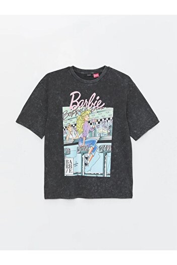 LC Waikiki XSIDE Crew λαιμόκοψη Barbie κοντό μανίκι oversize γυναικείο μπλουζάκι