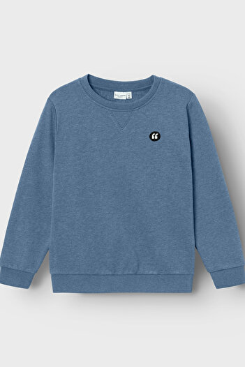 Name it NKMVIMO LS Sweat Bru Noos - Pohodlný střih