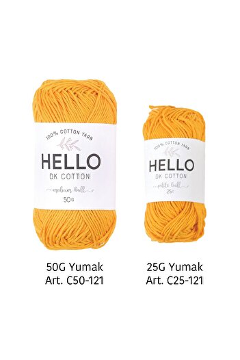 Tuva Yayıncılık Hello DK 100% Almota Yarn - 50 GR
