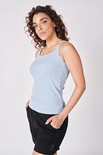 defys Wide Strap Cotton Blended Women's T-Shirt