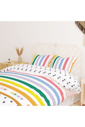 Evmila Double Printed Duvet Cover Set - 200x220 cm (WITHOUT BED)