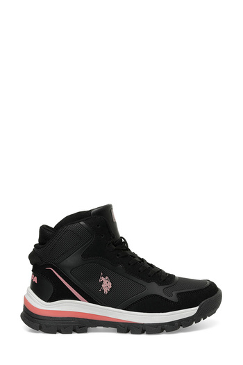 U.S. Polo Assn. Černé dámské outdoorové boty SAGAN HI WMN 4PR
