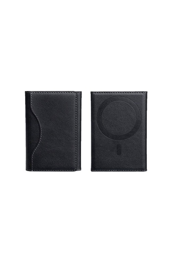 morfide Zore Crd-04 Faux Leather Look Magnetic Card Holder with 5 Compartments