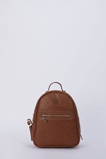 Pierre Cardin Caramel Print Women's Backpack 05Po22Y1541