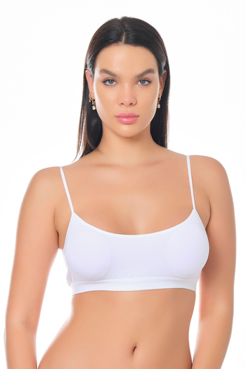 Doce Cravo Women's Thin Strap Padded Sports Bra