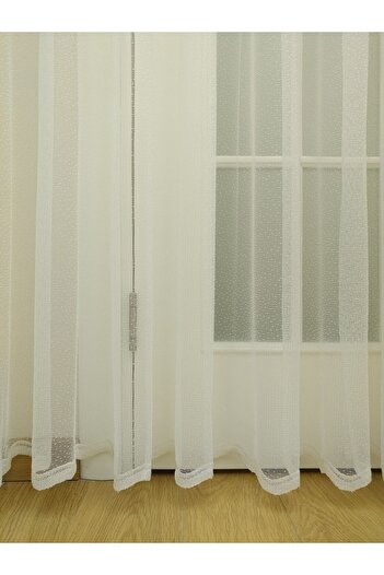 elision home Спідниця з мереживним візерунком, 100x250, рідкі складки, 1/2