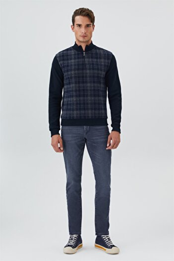 Lee Cooper Барн Лациверт-антрацит Чоловічий Світшот з високим коміром