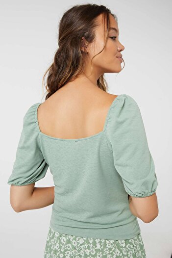 Ardene Puffy-Sleeve Blouse