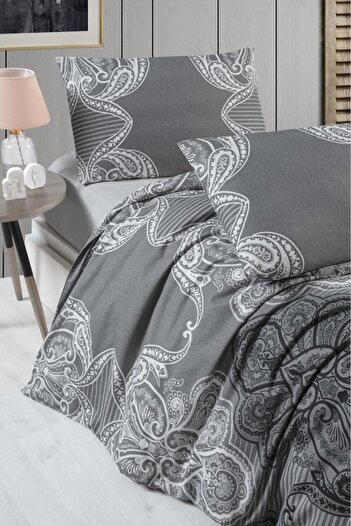 Mulberry Tivoli Single Duvet Cover and Sheet Set - Elastic