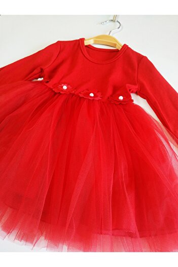 babymarkt Kız Bebek Tüllü Astarlı Elbise
