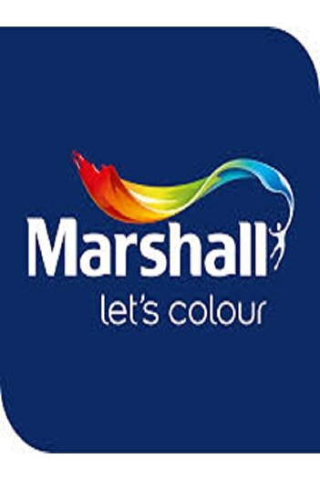 Marshall Silikonlu Özel Mat Iç Cephe Silinebilir Duvar Boyası 1 Lt