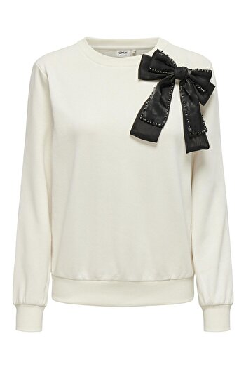 ONLY Sweatshirt mit Rundhalsausschnitt