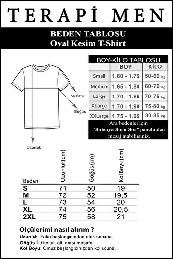 Terapi Men 2'li Erkek Siyah-Beyaz Kolları Katlı Oval Kesim Cepsiz Bisiklet Yaka T-shirt