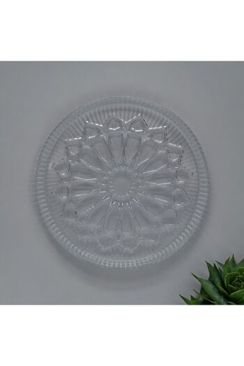 YANPA TİCARET Yanpa Ticaret Gardenia 6-Piece Serving, Presentation and Tea Plate