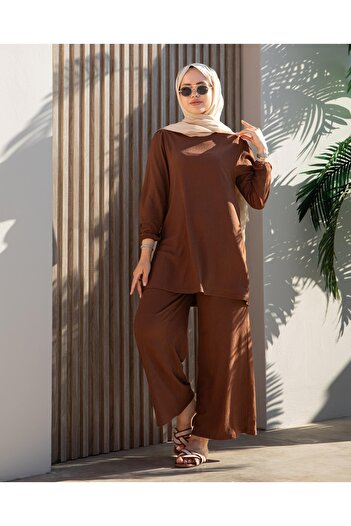 HAKKE Women's Trousers Set - Bottom and Top Set