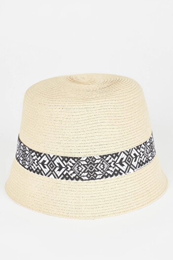 DeFacto Cotton Straw Women's Hat - W7215az22sm