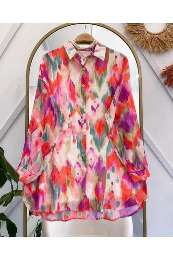 YILMAZBARMAZ Ayrobin Fabric Women's Shirt