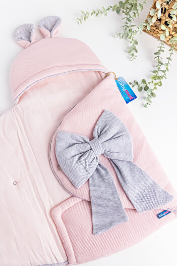 Babymod Baby Girl Swaddle with Bow Decoration
