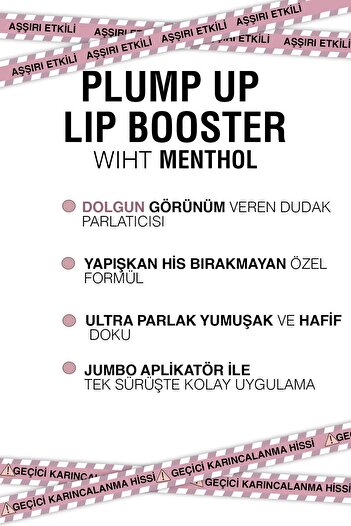 Lollis Plump Up Lip Booster 06 / Dolgun Görünüm Veren Dudak Parlatıcısı 06