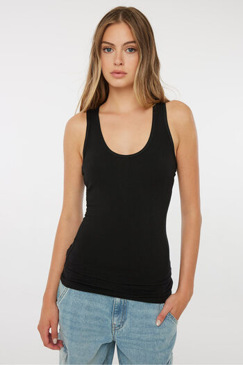 Ardene Basic Super Soft Long Racerback Tank