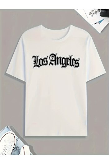 Let's Wear Los Angeles Printed Men's Premium T-shirt