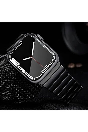 PSGT Apple Watch Compatible Steel Band (Compatible with 6-7-8-se and Ultra 44-45-49mm Models)