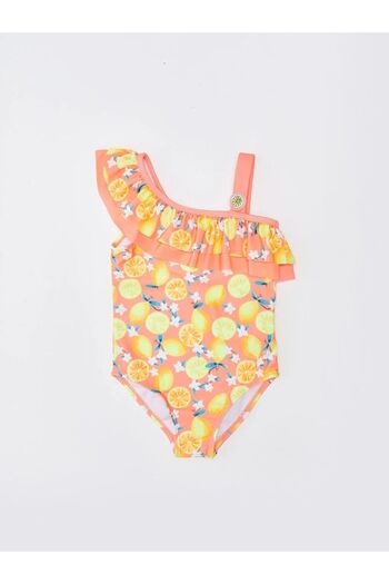 LC Waikiki Baby Strap Printed Baby Girl Swimsuit from Aymira Clothing
