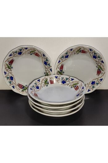 Porland Lalenaz Porcelen 6-Piece Tea Plate - 11 cm
