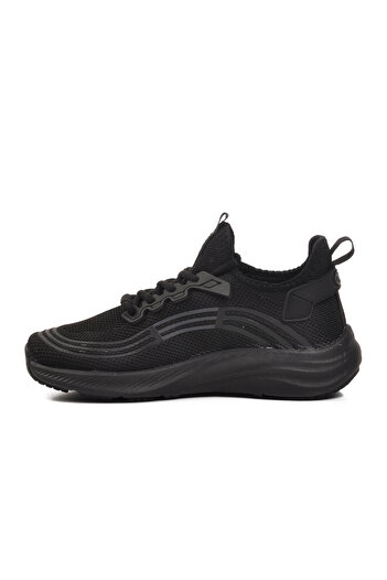 WALKWAY Onega Black-Black Mesh Unisex Sneakers