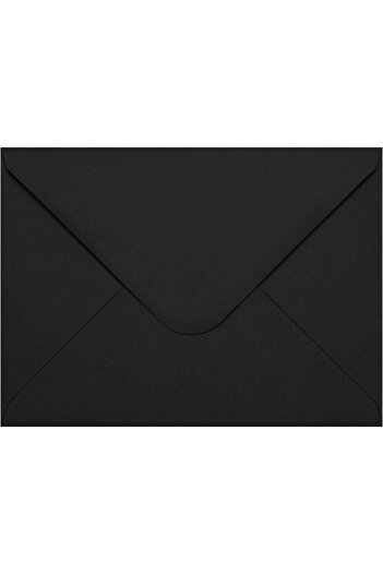 roco paper Black Tiny Envelope 7x9 Cm 50 Pieces