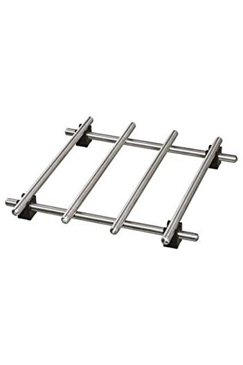 IKEA Lamplig 18X18 cm Metal Stainless Steel Trivet