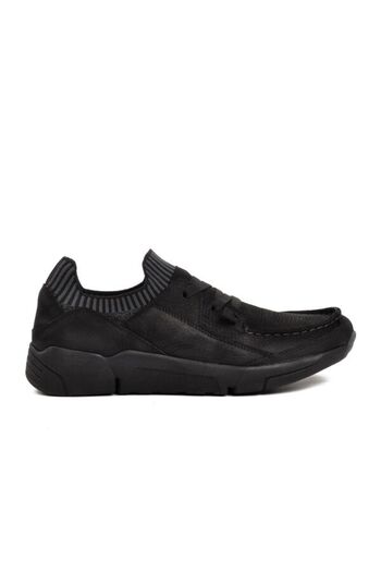 Freefoot Men's Casual Shoes - Free Foot Black Nubuck, Genuine Leather