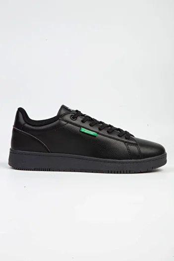 Benetton Men's Black Sneakers - Bnı-10064m