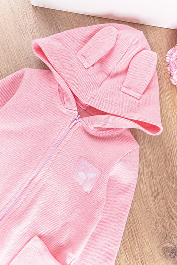 Babymod Hooded Front Zipper Baby Girl/Boy Jumpsuit