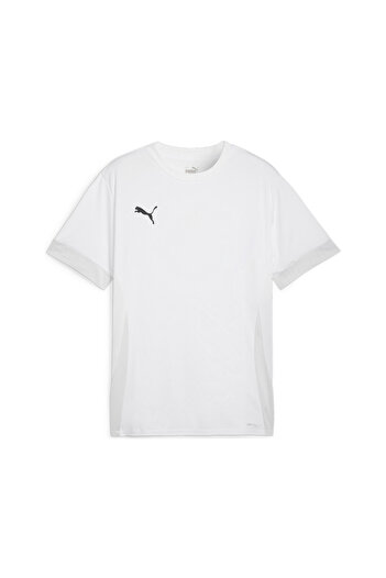 Puma تي شيرت رياضي للاستخدام اليومي للرجال - جيرسي Teamgoal، أبيض، 70575204
