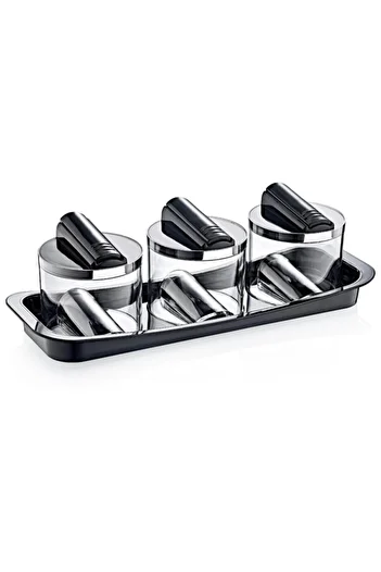 Box Up Favourite 3-Piece Spice Rack Set - Kitchen Organizer Storage Container