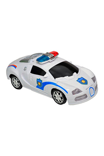 Sole Transformers-Police Car That Transforms into a Robot with Light, Sound and Sensor