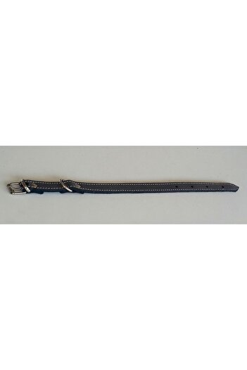 LE-SAR 40 cm Tall Small Breed Leather Dog Collar