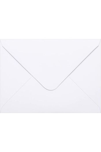 roco paper White Envelope 8x12 Cm 50 Pieces