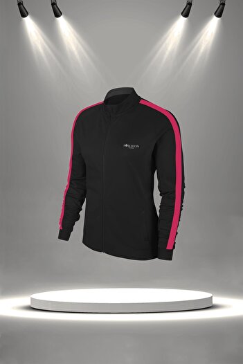 POSEIDON STORM Комплект дрехи с цип и каишка Supra от черен памук, големи размери (4 бр.)