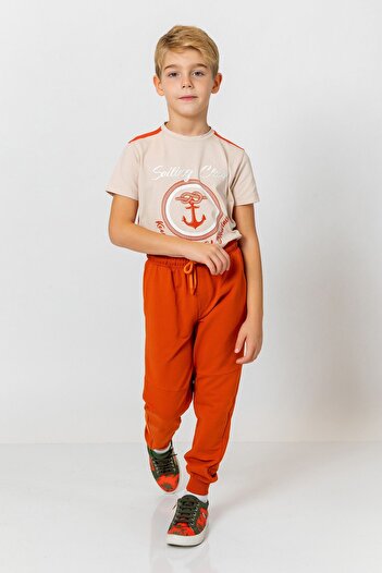 incity Boy's Elastic Waist Sweatpants Bottom