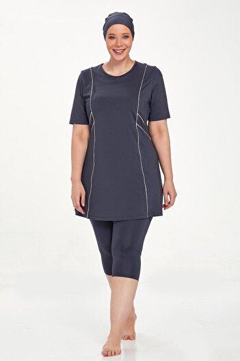 MARESİVA 8322 Model Hijab Half Sleeve Swimsuit
