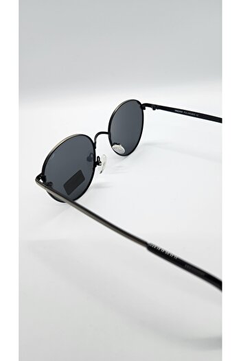 Obsess Yuvarlak Model Sİyah Unisex Güneş Gözlüğü