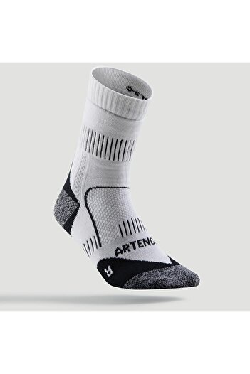 Decathlon Тенис чорапи Artengo - с дълъг маншет - 3 чифта - бели - 900 рупии