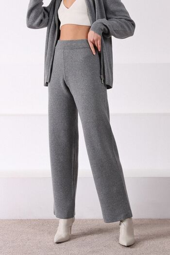 Ferraro Women's Pipe Leg Cashmere Knitwear Trousers